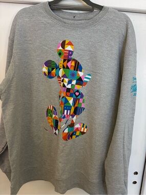 Disneyland After Dark Pride Nite Mickey Crewneck XL